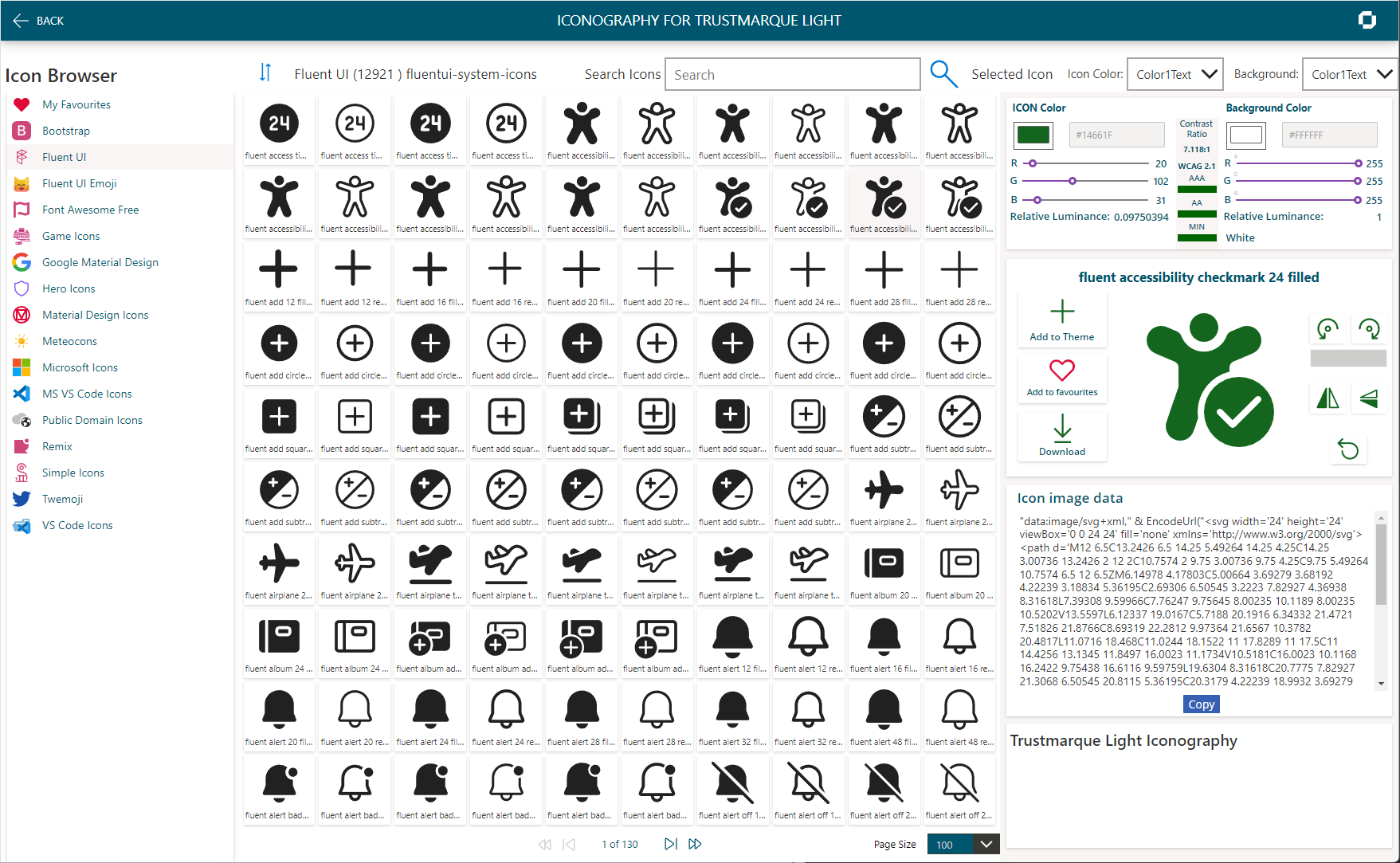 Fluent UI System Icons